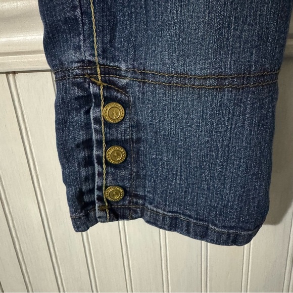 Baby Phat | Girls Girlz Blue Medium Wash Embellished Jeans Size 10 - Picture 7 of 10